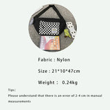 Plaid Women Backpacks Unisex Nylon Sports Ladies Messengerbags Men Chest Bags