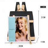 Rivet Personality Backpack Female Student Anti-theft Travel Bags