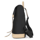 Rivet Personality Backpack Female Student Anti-theft Travel Bags