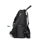 Waterproof Oxford Woman Backpack Rivet Zipper School Bags