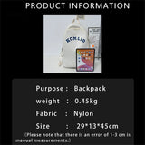 Women's Nylon Backpack Preppy Style Large Capacity Laptop Bags