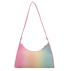 Gradient Hand Bags for Women Leather Female Shoulder Bags PU High-Quality