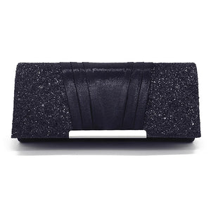 High-Quality Chain Clutch Bag Pink Flap Shoulder Bag