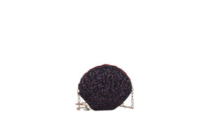 Stylish Sequin Shell Bag Metal Chain Crossbody
