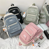 Nylon Women Backpacks Large Capacity Laptop Bags