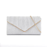 Mini Flap Shoulder Bag Chain Wedding Clutch Bridesmaid Bag