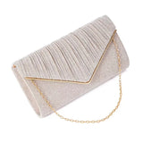 Mini Flap Shoulder Bag Chain Wedding Clutch Bridesmaid Bag