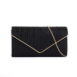 Mini Flap Shoulder Bag Chain Wedding Clutch Bridesmaid Bag