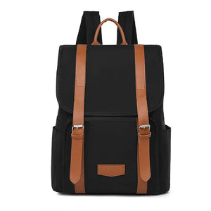 Large Capacity Female Backpack Oxford Woman Schoolbag College Lady Laptop Multif