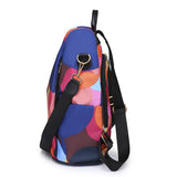 Embroidery Flower Mini Backpack Anti-Theft Schoolbag