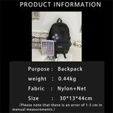 Japanese Campus Style School Bag Woman Large Capacity Travel Women Backpack