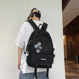 Japanese Campus Style School Bag Woman Large Capacity Travel Women Backpack