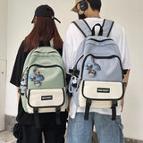 Japanese Campus Style School Bag Woman Large Capacity Travel Women Backpack