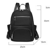 Lightness Woman Backpack Waterproof Multi-pocket