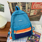 Nylon School Bags Waterproof Female Backpacks