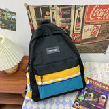 Nylon School Bags Waterproof Female Backpacks