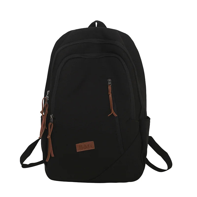 Nylon Schoolbags Large Capacity Unisex Backpacks