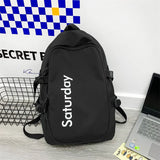 Nylon Backpacks College Students Schoolbags Unisex Sports Casual Bags