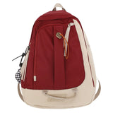 Nylon Women Travel Backpack Middle Schoolbags Teenage Girls Ladies Bookbags