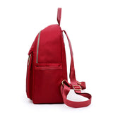 Oxford Mini Lady Backpack Girls Shoulder Bag with Headphone Jack