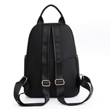 Oxford Female Backpack Casual Ladies Shoulders Bag Small Solid Zipper Women Trav