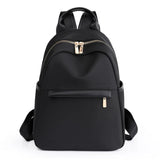 Oxford Female Backpack Casual Ladies Shoulders Bag Small Solid Zipper Women Trav