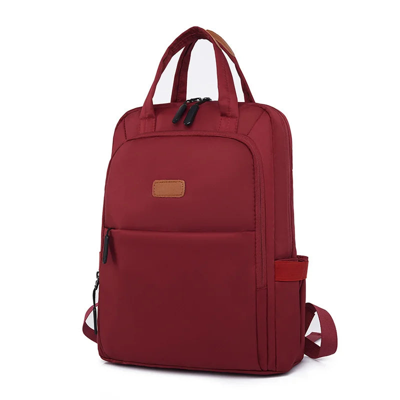 Oxford Mini Solid Ladies Backpack Casual School Bags Girl Student Business