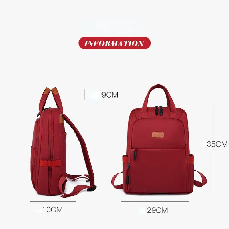 Oxford Mini Solid Ladies Backpack Casual School Bags Girl Student Business