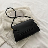 Vintage Leather Shoulder Bag for Women Flap Bag Ladies Retro High-Quality