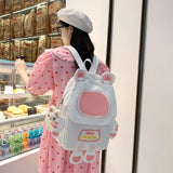 Women Campus Backpack College Students Casual Large Capacity Bag