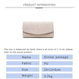 Solid Handbags for Woman Ladies Clutch Bags