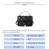 Classic Shoulder Bag for Women High-Quality Satchel Girls PU Leather