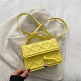 Classic Shoulder Bag for Women High-Quality Satchel Girls PU Leather