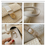 Straw Woven Bag Female Small Fresh Shoulder Messenger Bag