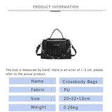 Summer Chain Women Shoulder Bags Solid Female Handbag Retro Square Bag Orange