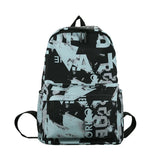 Women Graffiti Hip-Pop Men Backpack Nylon Street Style Bags