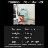 Solid Female Backpack Casual Woman Travel Bag High Schoolbag University Lady