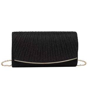 Shoulder Bag with Detachable Chain Evening Gift Pack Wedding Clutch Handbags