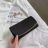 Shoulder Bag with Detachable Chain Evening Gift Pack Wedding Clutch Handbags