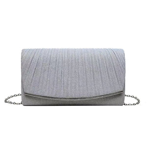 Shoulder Bag with Detachable Chain Evening Gift Pack Wedding Clutch Handbags
