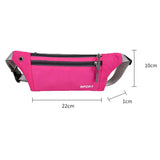 Multi-function Pockets Belt Bag Casual Waist Packs Anti Theft Portable