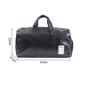 Large Capacity Waterproof Duffle Bag for Travel with Shoe Pouch