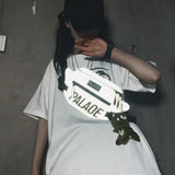 Reflective Shoulder Bag Hip-hop Personality Chest Bag