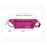 Waterproof Waist Bag Pack Purse Travel Phone Belt Bag Pouch for Men Women