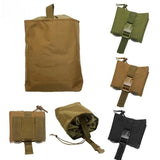 Tactical Folding Dump Drop Magazine Pouch Paintball Military Outdoor Tool