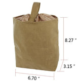 Tactical Folding Dump Drop Magazine Pouch Paintball Military Outdoor Tool