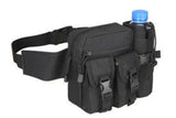 Tactical Men Waist Pack Hiking Water Bottle Phone Pouch Outdoor Sports Bag