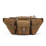 Tactical Waist Pack Hiking Water Bottle Phone Pouch Outdoor Sports Army