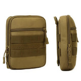 Nylon Tactical Waist Bag 6in Mobile Phone Military Molle Shoulder Bag