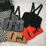 Tactical Vest Streetwear Bag Women Hip Hop Chest Rig Waist Bag HW712